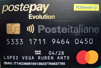 Envíe por PostePay